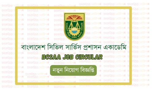 বাংলাদেশ সিভিল সার্ভিস প্রশাসন একাডেমি নিয়োগ বিজ্ঞপ্তি ২০২৫-BCSAA Job ...