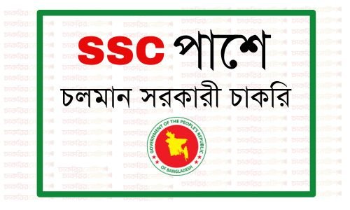 এসএসসি পাশে চলমান চাকরির বিজ্ঞপ্তি