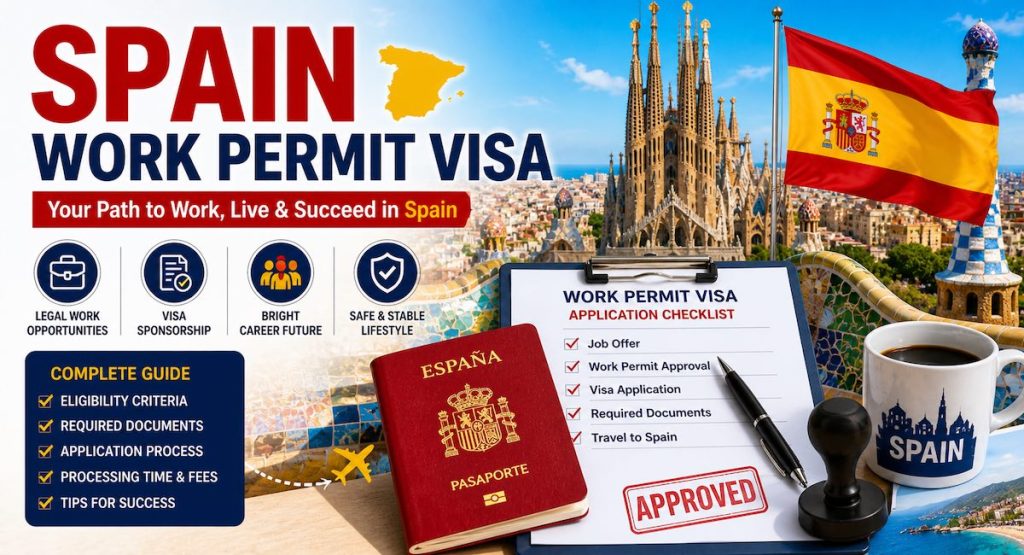 Spain Work Permit Visa: Complete Guide for Overseas Job Seekers ...